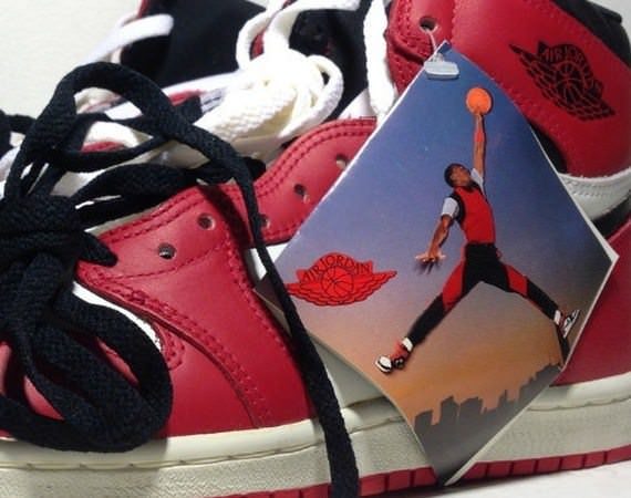 Nike Air Jordan 1 with Jumpman hangtag