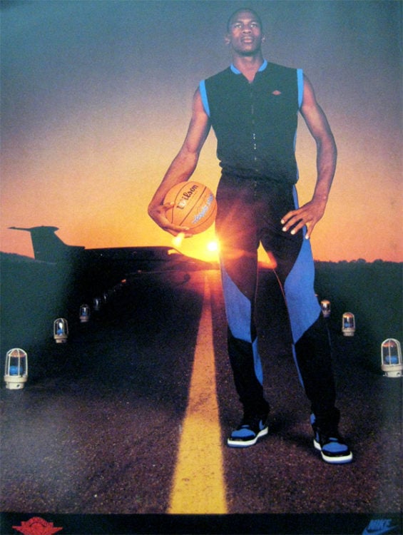 Air Jordan 1 Runway Poster 1985